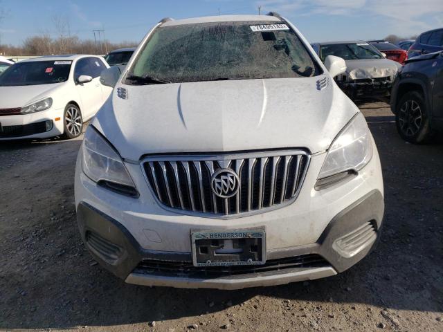 KL4CJASB2GB615916 - 2016 BUICK ENCORE WHITE photo 5