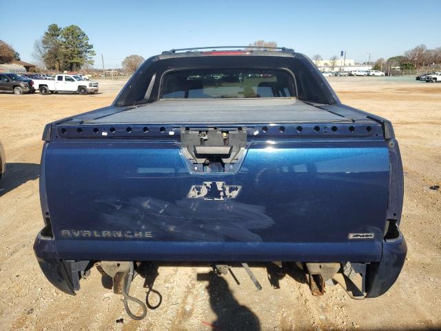 3GNNCGE07AG133535 - 2010 CHEVROLET AVALANCHE LTZ BLUE photo 6