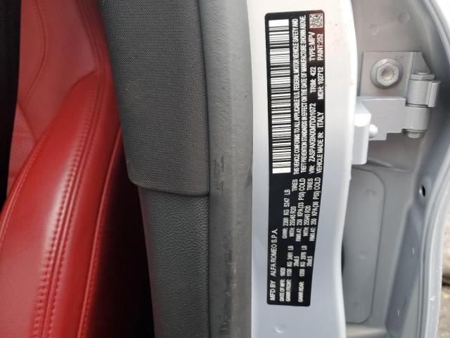 ZASPAKBNXM7D01072 - 2021 ALFA ROMEO STELVIO TI BLUE photo 13