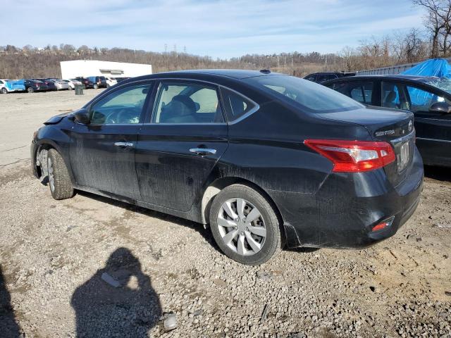 3N1AB7AP8HL712504 - 2017 NISSAN SENTRA S BLACK photo 2