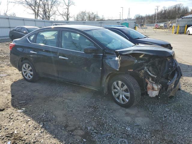 3N1AB7AP8HL712504 - 2017 NISSAN SENTRA S BLACK photo 4