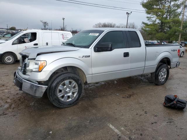 1FTFX1EF9CFB58041 - 2012 FORD F150 SUPER CAB SILVER photo 1