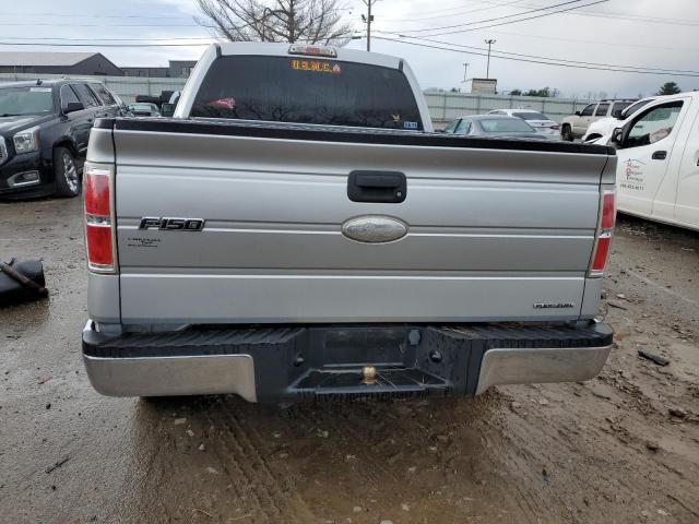 1FTFX1EF9CFB58041 - 2012 FORD F150 SUPER CAB SILVER photo 6