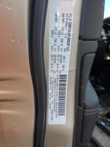 1C4RJFJT9EC265196 - 2014 JEEP GRAND CHER SUMMIT ოქროსფერი ფოტო 12