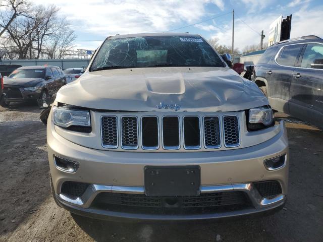 1C4RJFJT9EC265196 - 2014 JEEP GRAND CHER SUMMIT ოქროსფერი ფოტო 5