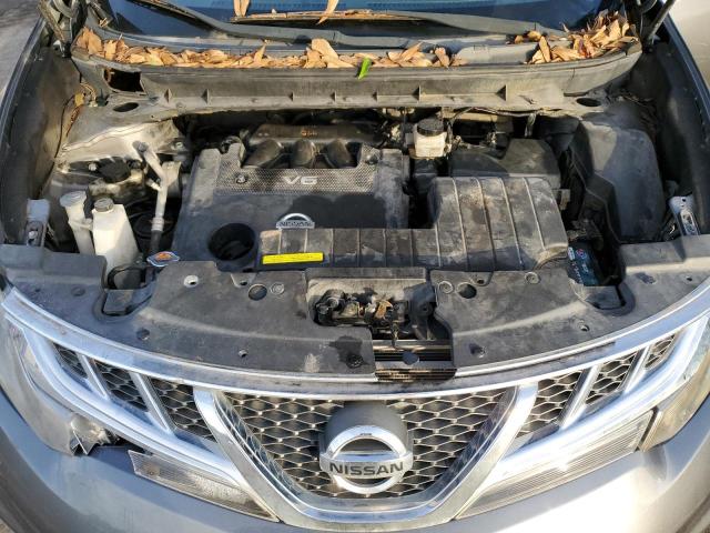 JN8AZ1MU0EW421934 - 2014 NISSAN MURANO S CHARCOAL photo 12