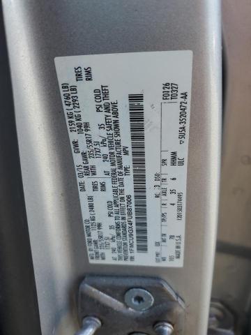 1FMCU9GX4FUB87006 - 2015 FORD ESCAPE SE SILVER photo 13