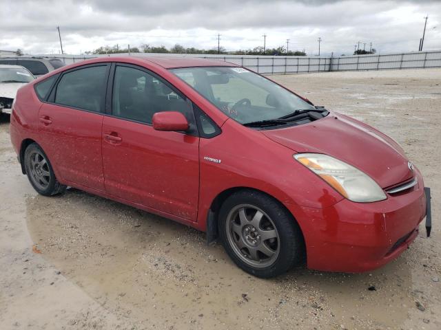 JTDKB20U877593416 - 2007 TOYOTA PRIUS RED photo 4