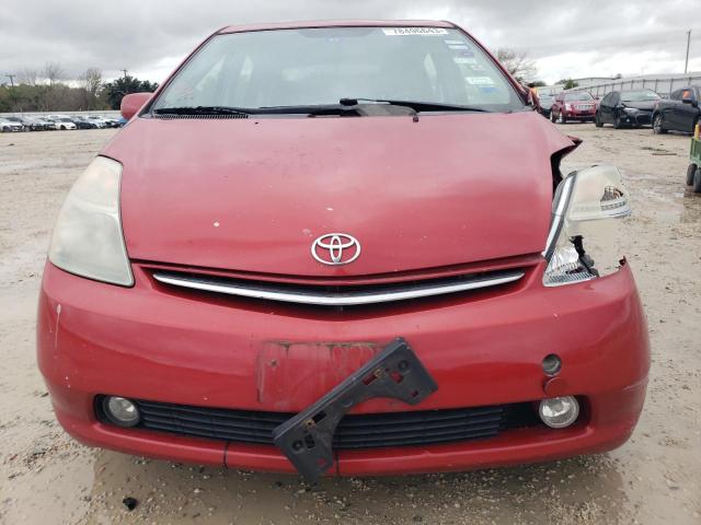 JTDKB20U877593416 - 2007 TOYOTA PRIUS RED photo 5