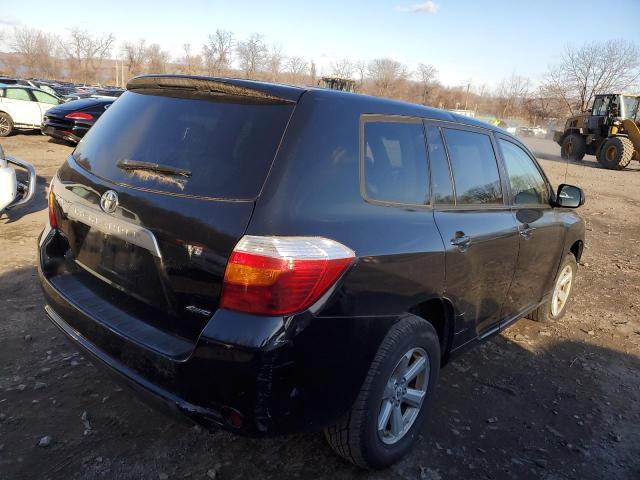 JTEES41A682066062 - 2008 TOYOTA HIGHLANDER BLACK photo 3