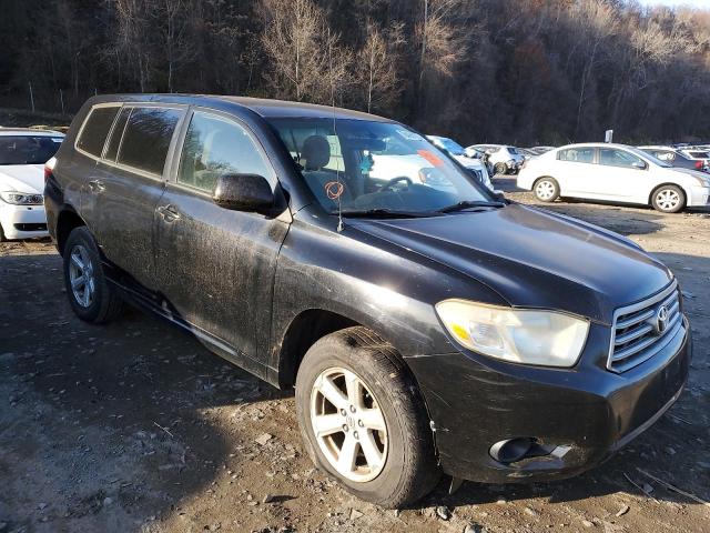 JTEES41A682066062 - 2008 TOYOTA HIGHLANDER BLACK photo 4