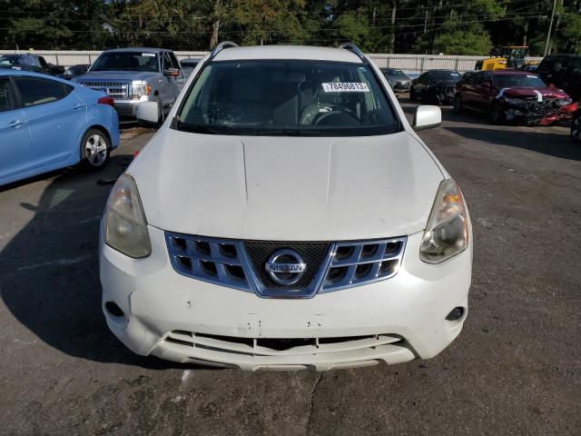 JN8AS5MT8CW286461 - 2012 NISSAN ROGUE S WHITE photo 5