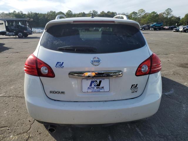 JN8AS5MT8CW286461 - 2012 NISSAN ROGUE S WHITE photo 6