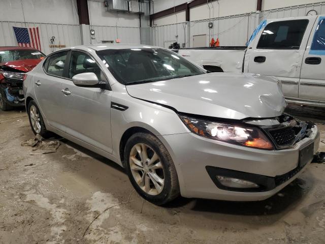 5XXGM4A76DG225744 - 2013 KIA OPTIMA LX SILVER photo 4