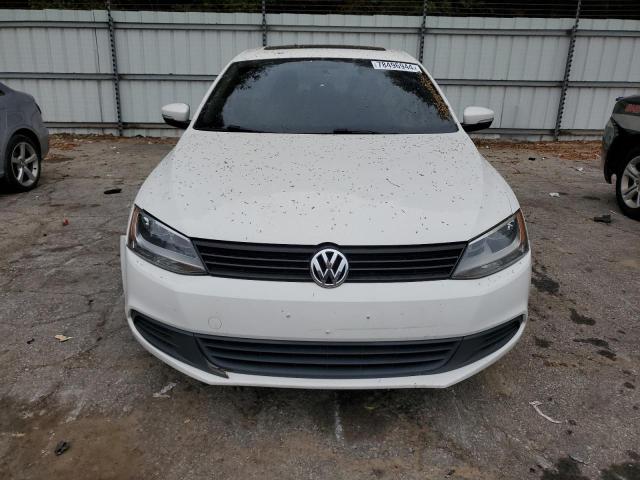 3VWDX7AJ9CM355924 - 2012 VOLKSWAGEN JETTA SE WHITE photo 5