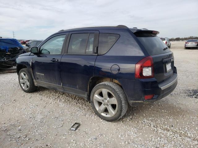 1C4NJCCB8ED507665 - 2014 JEEP COMPASS LIMITED BLUE photo 2