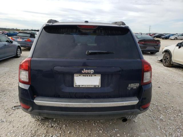 1C4NJCCB8ED507665 - 2014 JEEP COMPASS LIMITED BLUE photo 6