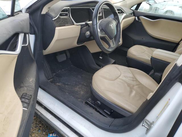 5YJSA1CN5DFP22431 - 2013 TESLA MODEL S WHITE photo 8
