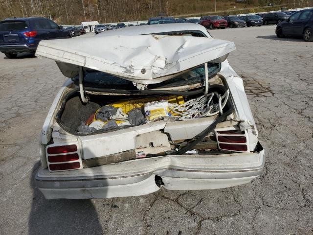 1G3AG54N7P6380707 - 1993 OLDSMOBILE CUTLASS CI S WHITE photo 6