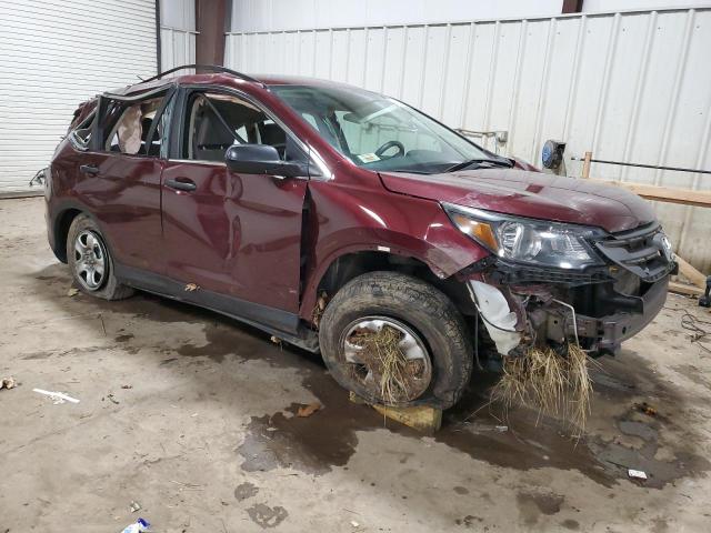 5J6RM4H32DL048227 - 2013 HONDA CR-V LX BURGUNDY photo 4