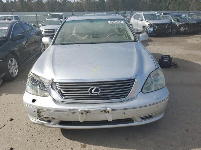 JTHBN36F650174717 - 2005 LEXUS LS 430 BEIGE photo 5