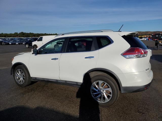 5N1AT2MV6EC862380 - 2014 NISSAN ROGUE S WHITE photo 2