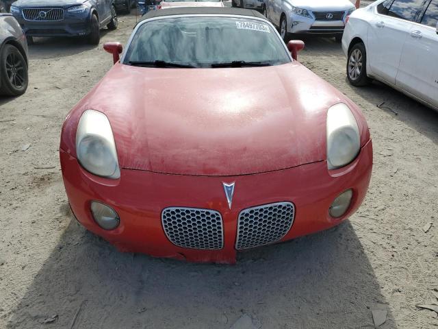 1G2MB35BX6Y117364 - 2006 PONTIAC SOLSTICE RED photo 5