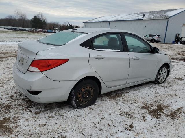 KMHCU4AE5DU337969 - 2013 HYUNDAI ACCENT GLS SILVER photo 3