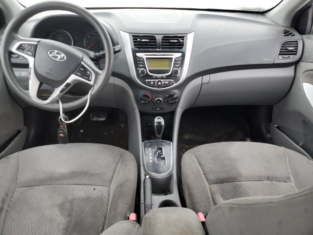 KMHCU4AE5DU337969 - 2013 HYUNDAI ACCENT GLS SILVER photo 8