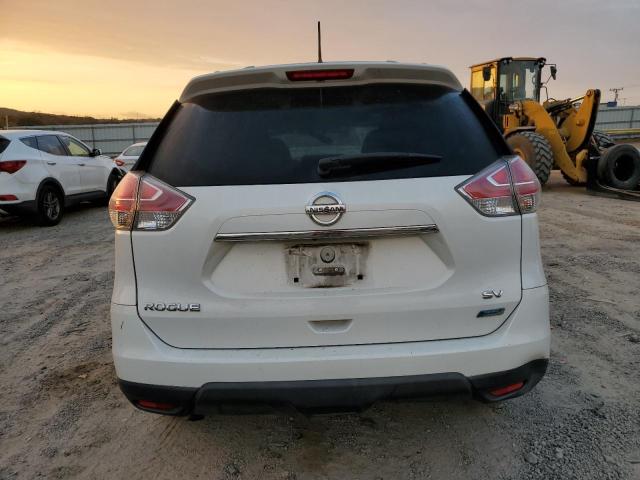 5N1AT2MT0EC786640 - 2014 NISSAN ROGUE S WHITE photo 6