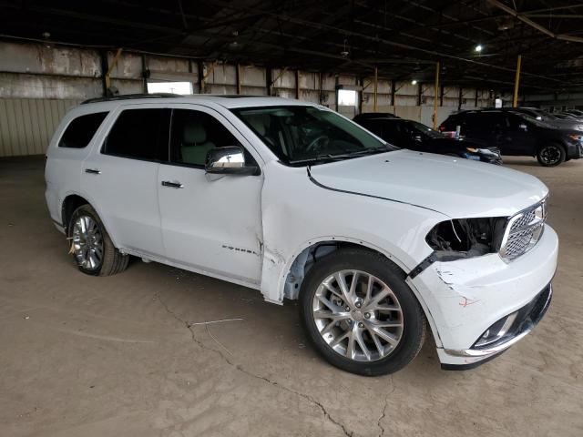 1C4RDHEG1GC415983 - 2016 DODGE DURANGO CITADEL WHITE photo 4