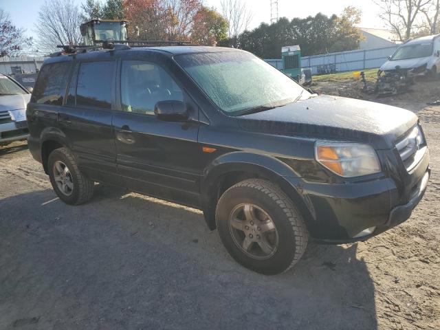 2HKYF185X7H527676 - 2007 HONDA PILOT EXL BLACK photo 4