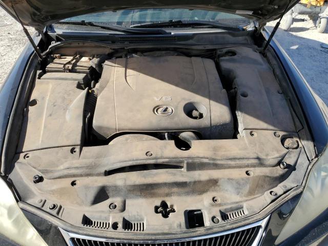 JTHBK262982062180 - 2008 LEXUS IS 250 BLACK photo 11