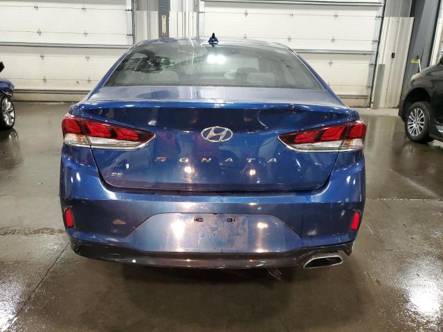 5NPE24AF8JH708530 - 2018 HYUNDAI SONATA SE BLUE photo 6