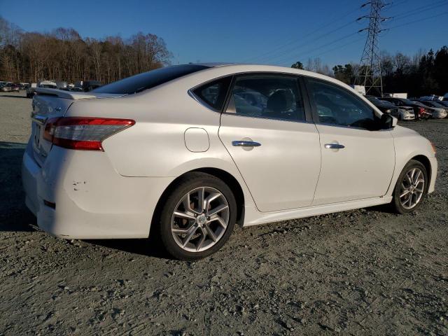 3N1AB7AP8DL667364 - 2013 NISSAN SENTRA S WHITE photo 3