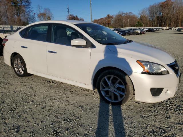 3N1AB7AP8DL667364 - 2013 NISSAN SENTRA S WHITE photo 4