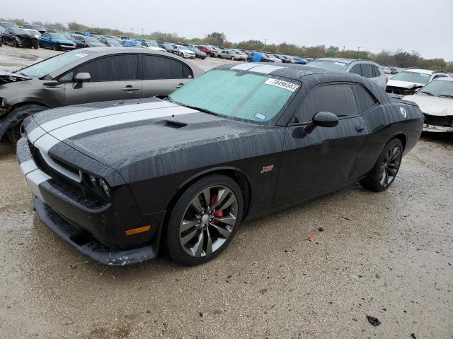 2C3CDYCJ7DH724505 - 2013 DODGE CHALLENGER SRT-8 BLACK photo 1