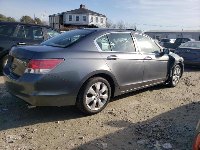 1HGCP36828A054432 - 2008 HONDA ACCORD EXL GRAY photo 3