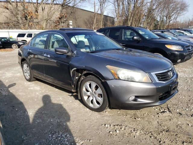 1HGCP36828A054432 - 2008 HONDA ACCORD EXL GRAY photo 4