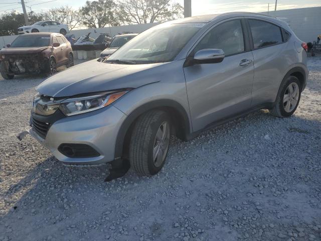 3CZRU5H56KM723757 - 2019 HONDA HR-V EX SILVER photo 1