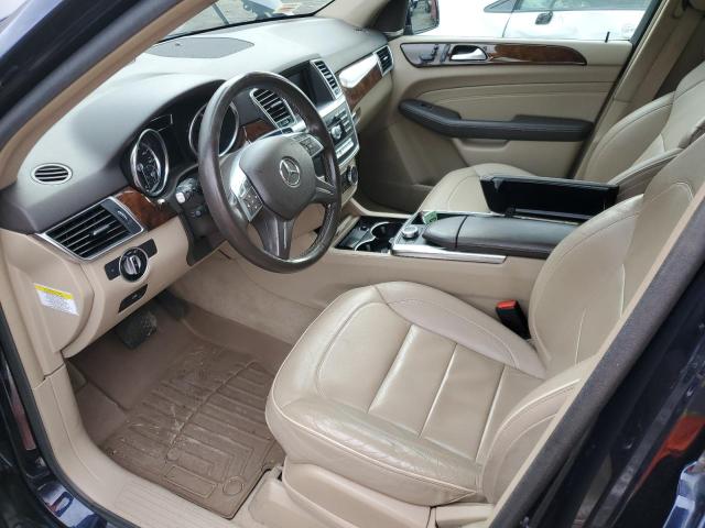 4JGDA5HB0DA155449 - 2013 MERCEDES-BENZ ML 350 4MATIC BLUE photo 7
