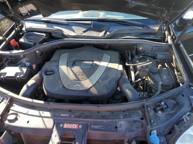 4JGBB8GB2AA540840 - 2010 MERCEDES-BENZ ML 350 4MATIC BLACK photo 12
