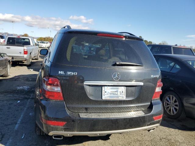 4JGBB8GB2AA540840 - 2010 MERCEDES-BENZ ML 350 4MATIC BLACK photo 6