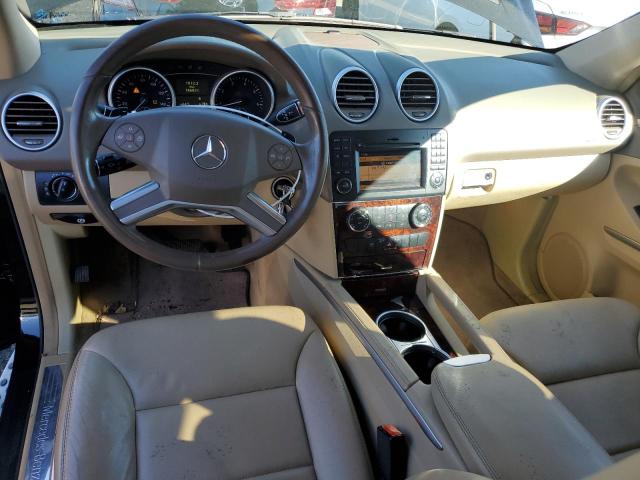 4JGBB8GB2AA540840 - 2010 MERCEDES-BENZ ML 350 4MATIC BLACK photo 8