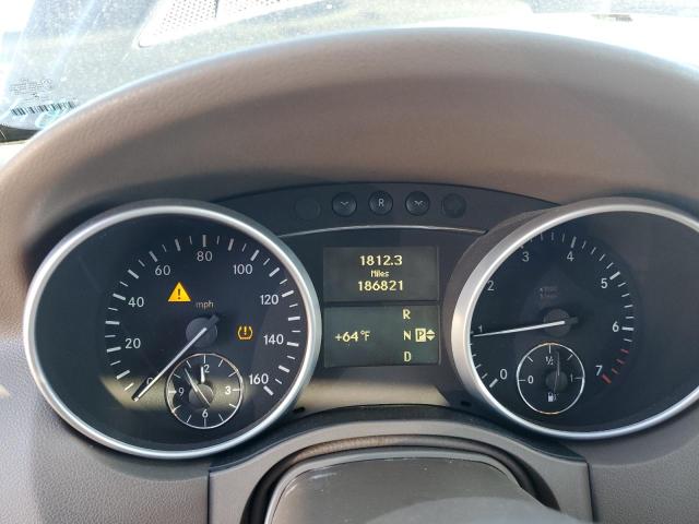 4JGBB8GB2AA540840 - 2010 MERCEDES-BENZ ML 350 4MATIC BLACK photo 9