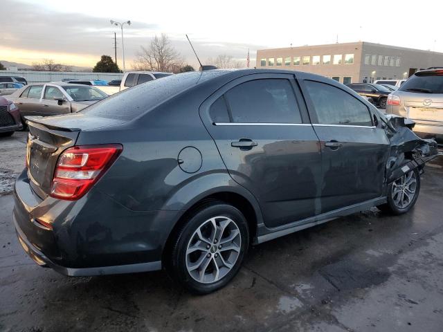 1G1JC5SB2H4114747 - 2017 CHEVROLET SONIC LT GRAY photo 3