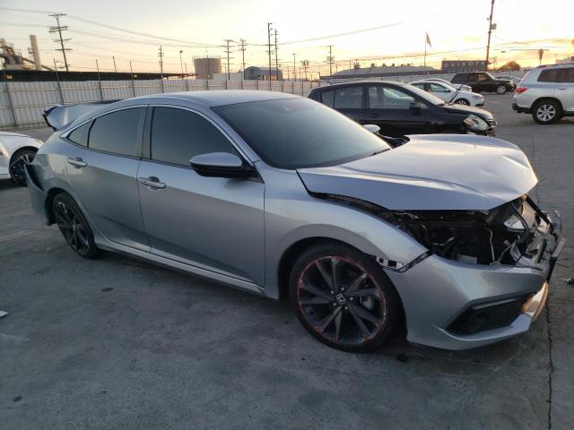 2HGFC2F87LH552350 - 2020 HONDA CIVIC SPORT SILVER photo 4