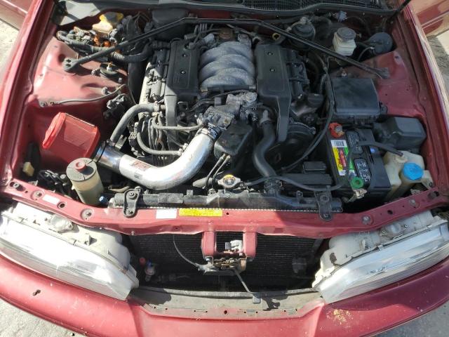 JH4KA8270MC009959 - 1991 ACURA LEGEND LS BURGUNDY photo 11