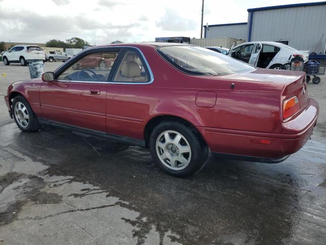 JH4KA8270MC009959 - 1991 ACURA LEGEND LS BURGUNDY photo 2