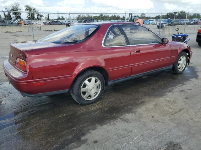 JH4KA8270MC009959 - 1991 ACURA LEGEND LS BURGUNDY photo 3